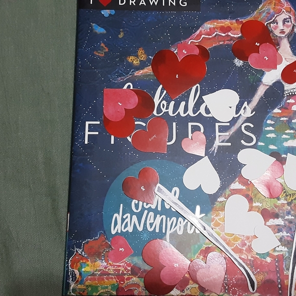 jane davenport travelers journal cover and fabulous figures book sold - Picture 4 of 4